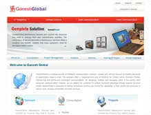 Tablet Screenshot of ganeshglobal.com